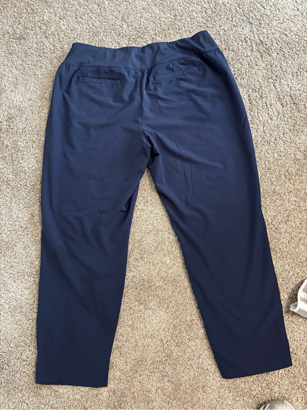 tek gear Navy Straight-Leg Performance pants - Picture 4 of 4